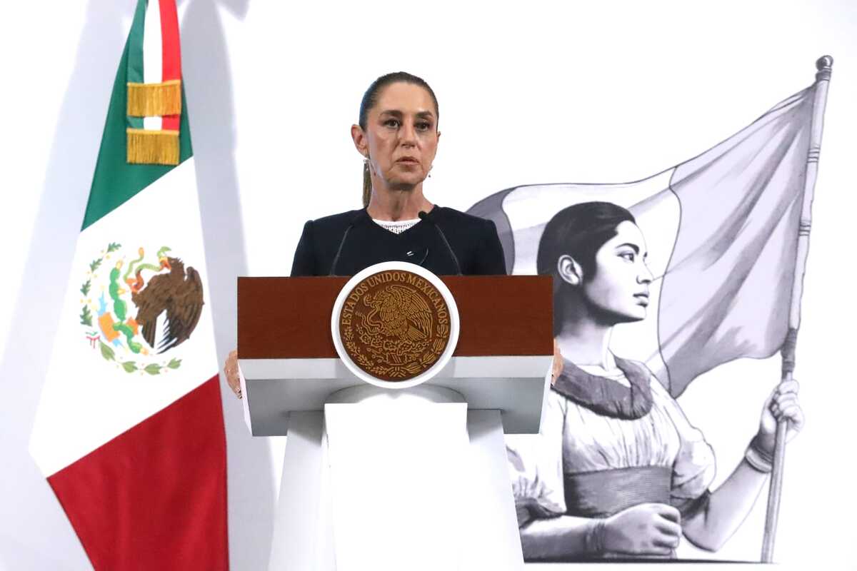 La Presidenta Claudia Sheinbaum refutó las declaraciones de Stephen Miller. | Foto: