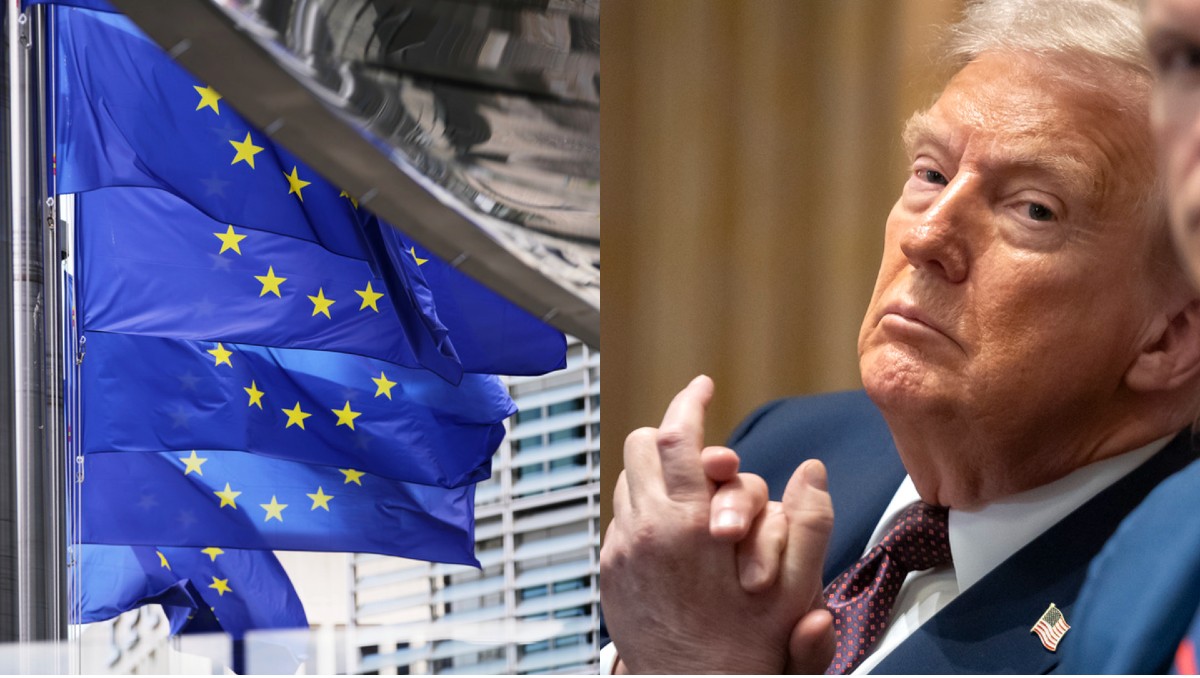 El Presidente señala a la UE de discriminar las tecnologías estadunidenses. (AP)