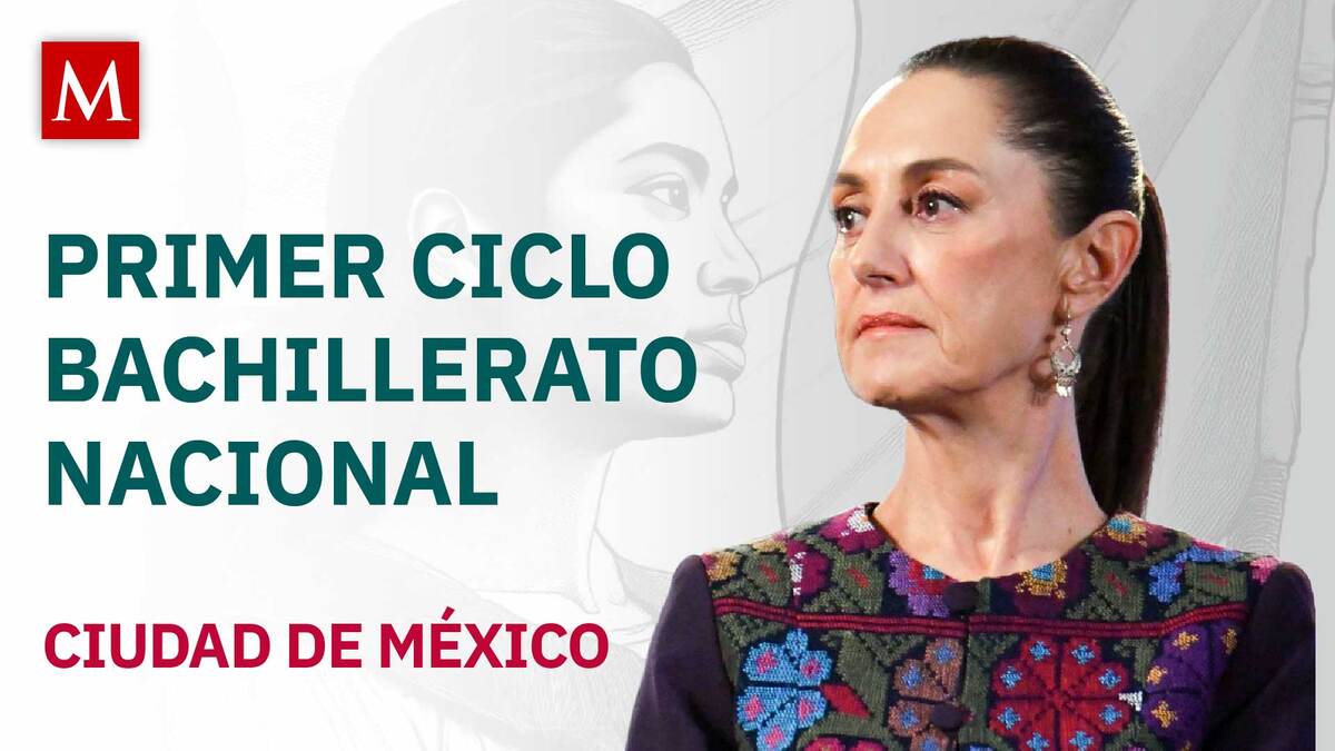 Sheinbaum preside el Primer ciclo escolar de Bachillerato Nacional