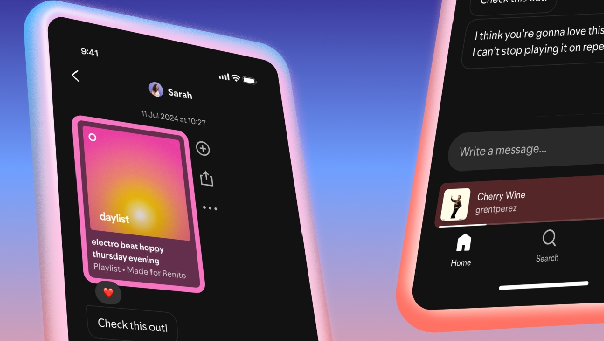 Spotify añade mensajes en la aplicación | Especial