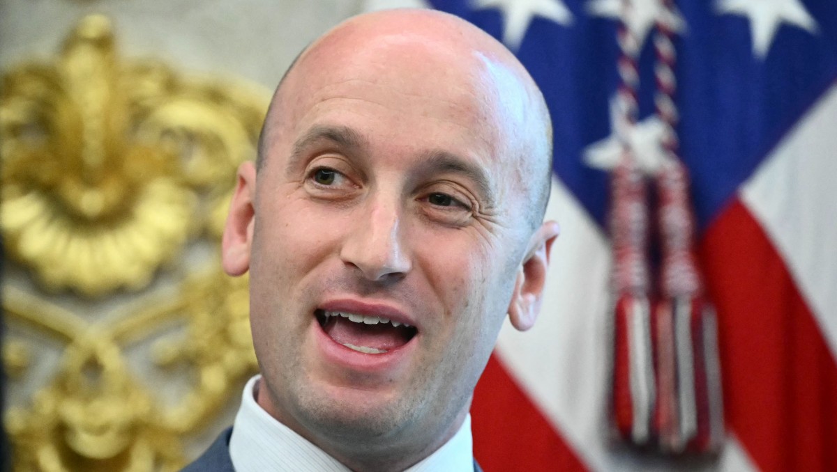 Stephen Miller, asesor de Donald Trump, en la Casa Blanca. | AFP