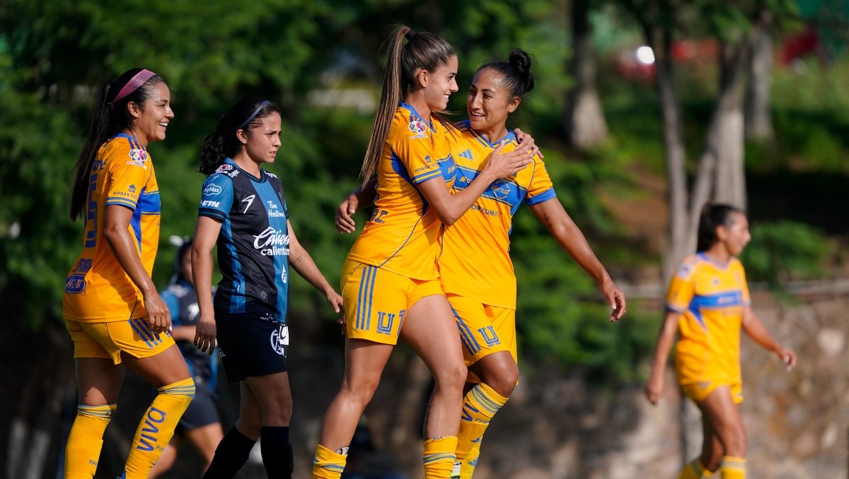 Tigres Femenil golea a Queretaro en la jornada 8 de la Liga MX Femenil (Imago7)