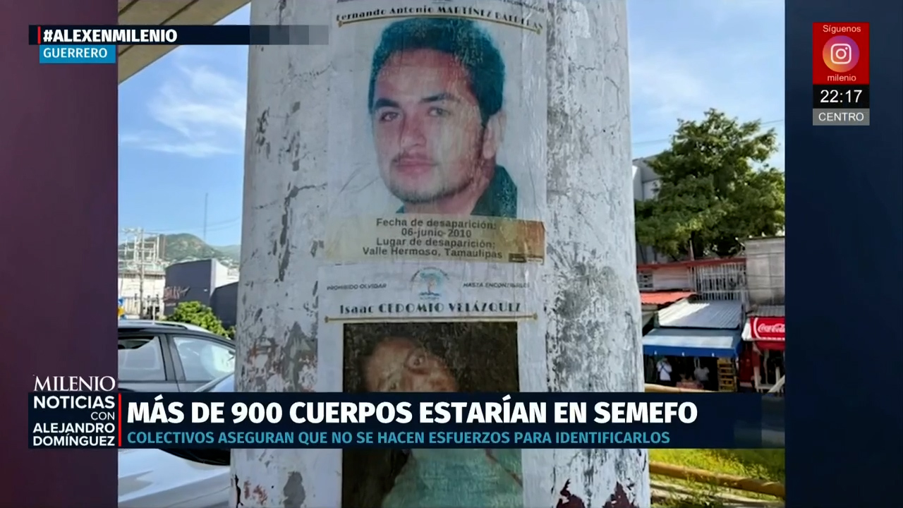 En Acapulco denuncian 900 cuerpos sin identificar en el Instituto de Ciencias Forenses