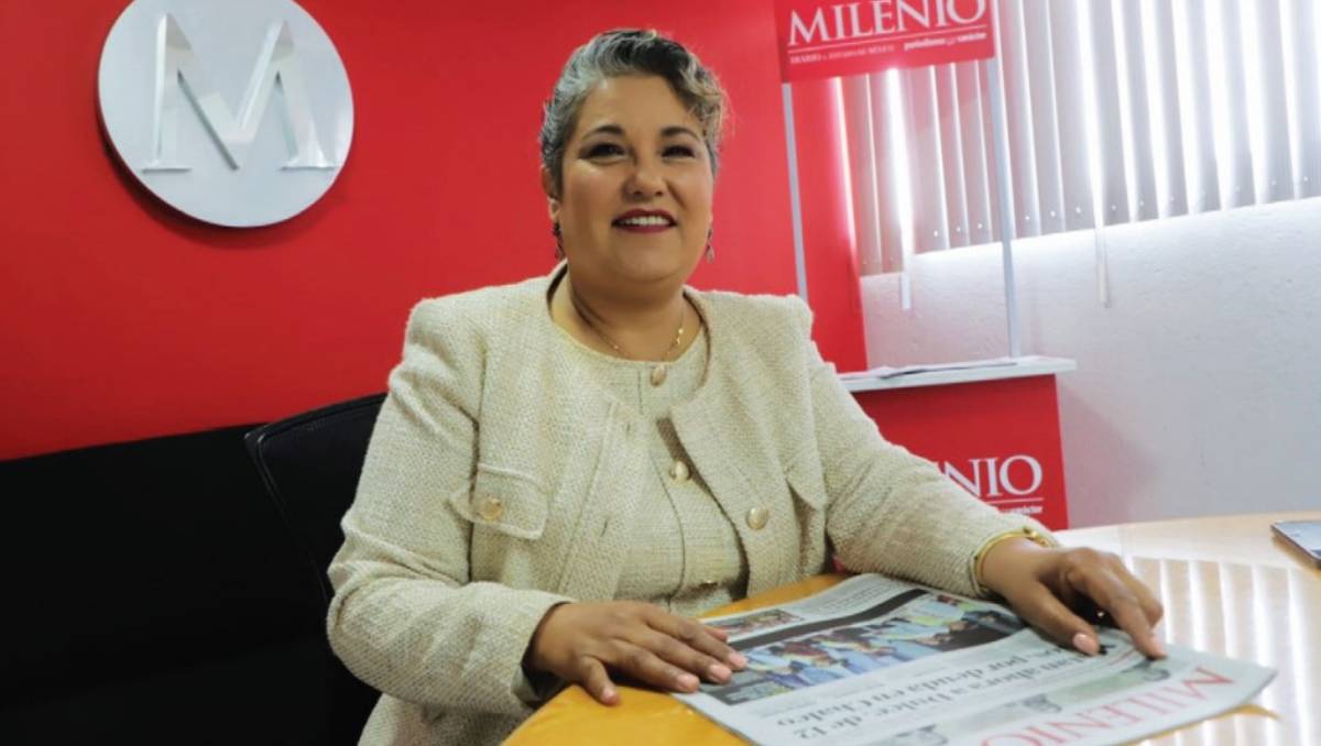 La dirigente estatal de Morena resaltó que el partido creció desde la base social y hoy es la principal fuerza política. Foto Iván Carmona