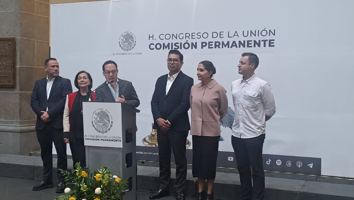 El grupo parlamentario de Movimiento Ciudadano anunció la incorporación de Caramillo. | Liliana Padilla