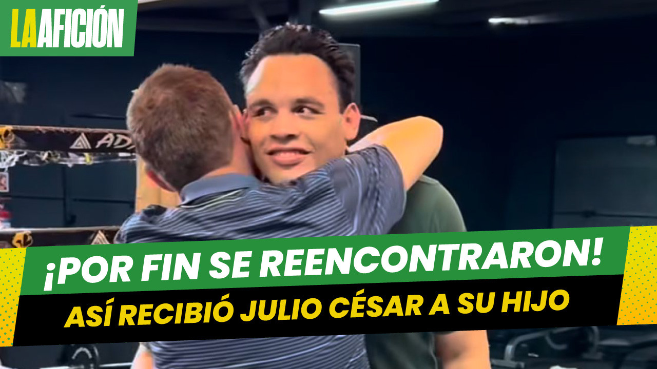 Julio César Chávez Jr se reencuentra con su padre tras salir de prisión
