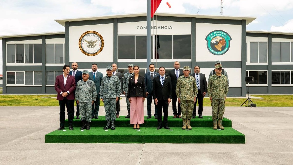 Libia Dennise encabeza inauguración del 36 Batallón de la GN | Especial