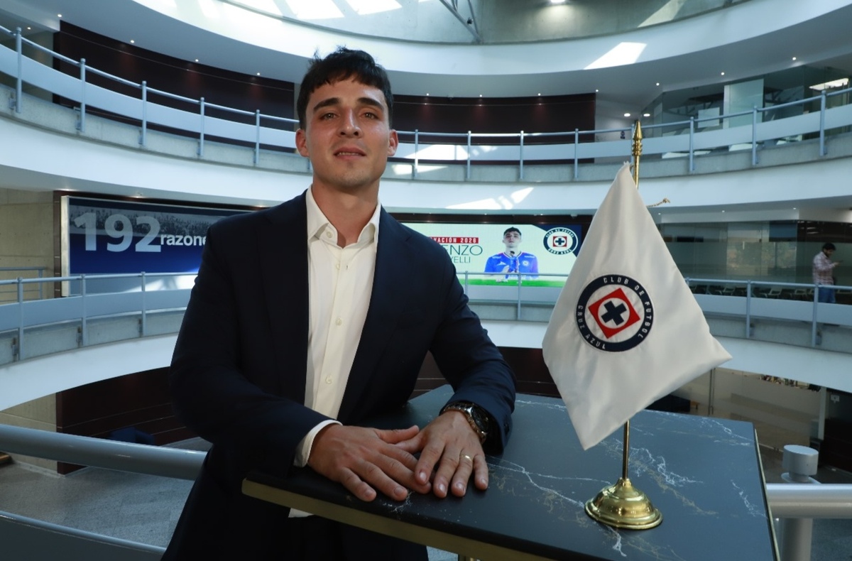 Lorenzo Faravelli asegura estar feliz con el proyecto de Cruz Azul (Juan Carlos Bautista)