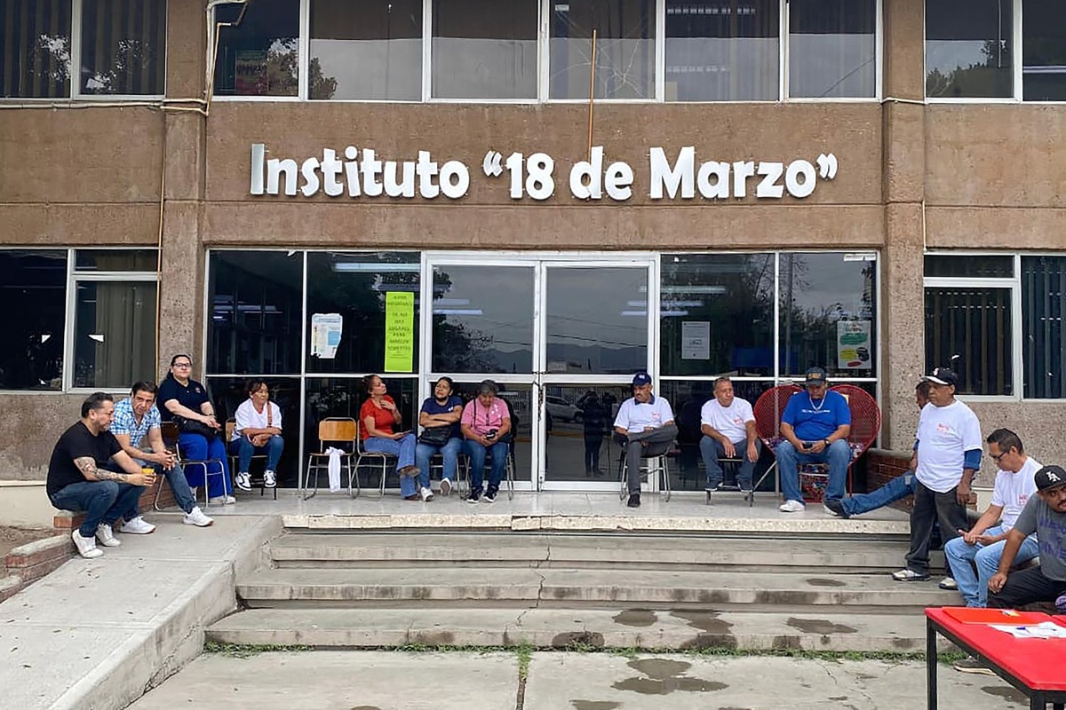 Manifestación en Instituto "18 de Marzo". | Rolando Riestra