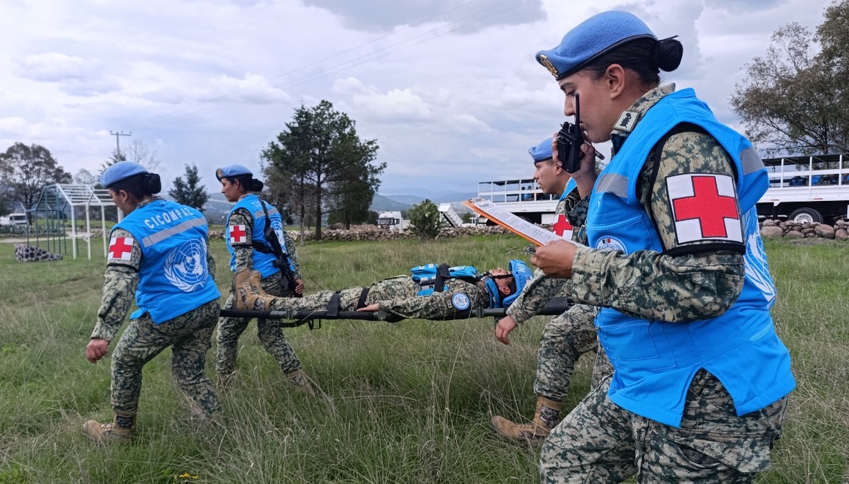 Más de 60 mujeres forma parte de los Cascos Azules.