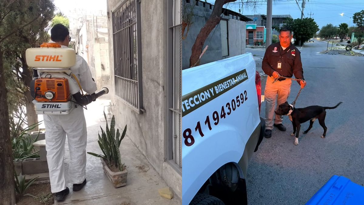 El municipio de Escobedo implementó operativos en la colonia Portal del Fraile. | Especial