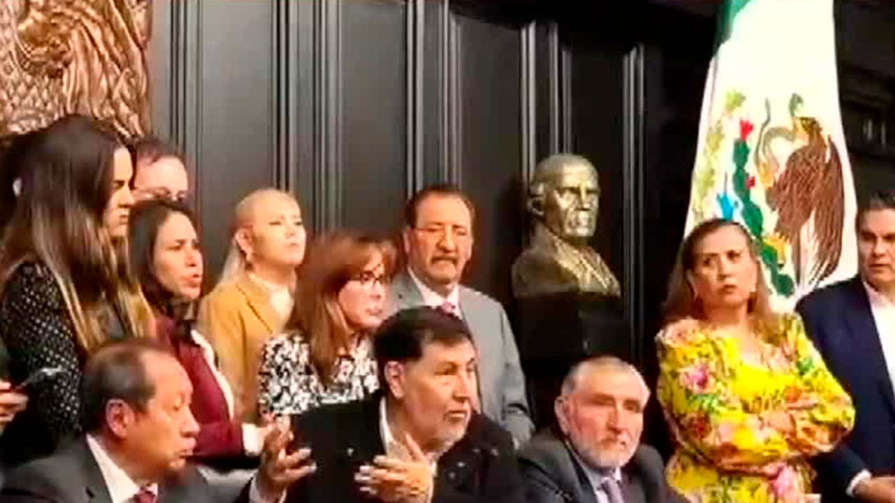 Noroña solicitará el desafuero de 'Alito' Moreno tras agresiones en la Comisión Permanente