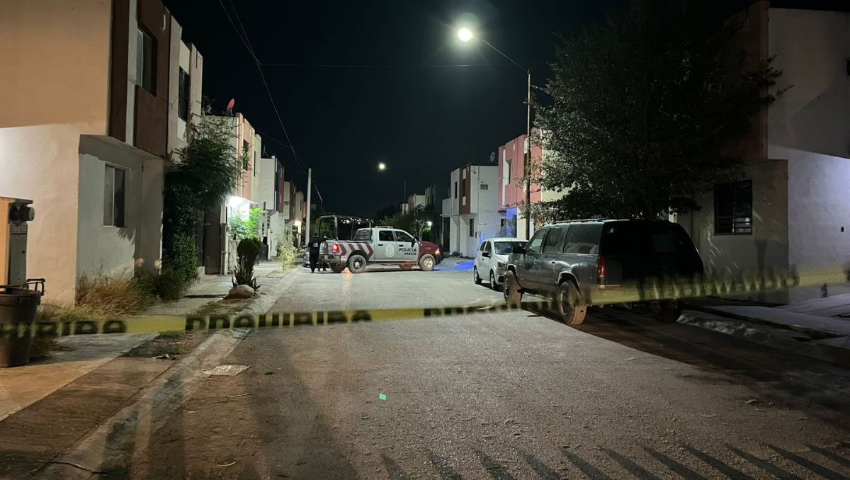 Policías de García mantuvieron acordonada la zona mientras se realizaban las indagaciones correspondientes. Susana Paredes