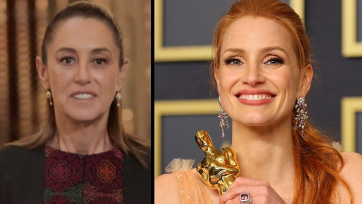 La presidenta agradeció por el apoyo que ha recibido, incluyendo el de la actriz Jessica Chastain | Especial