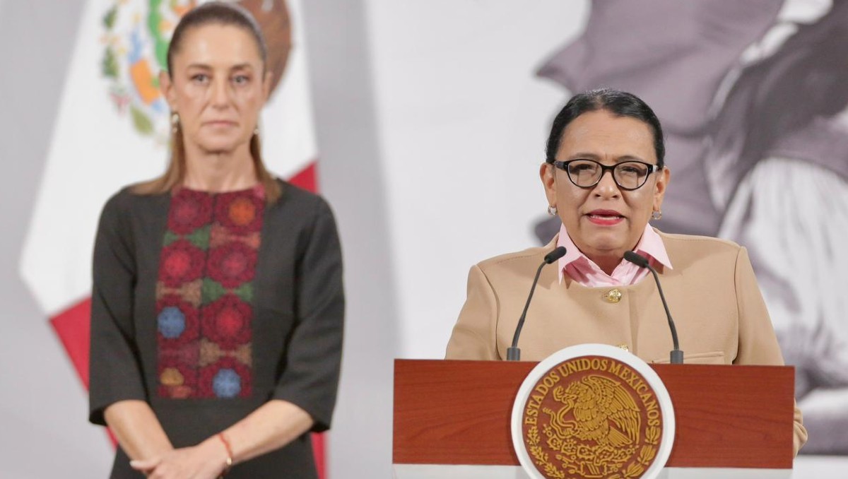 Rosa Icela Rodríguez refirió que Las acciones forman parte de la estrategia que atiende las causas que generan violencia. | Foto: Ariel Ojeda