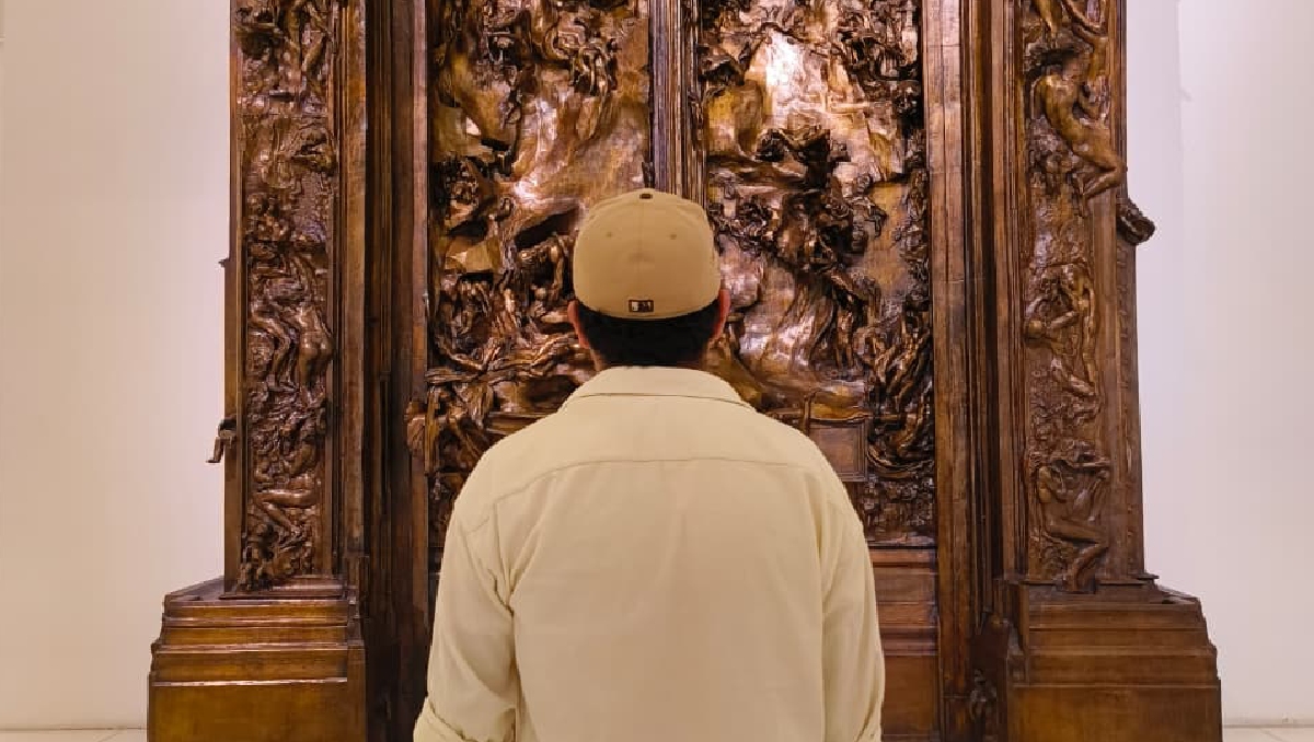 Visitante en el  Museo Soumaya en Polanco, CdMx . | Foto: César Zayago