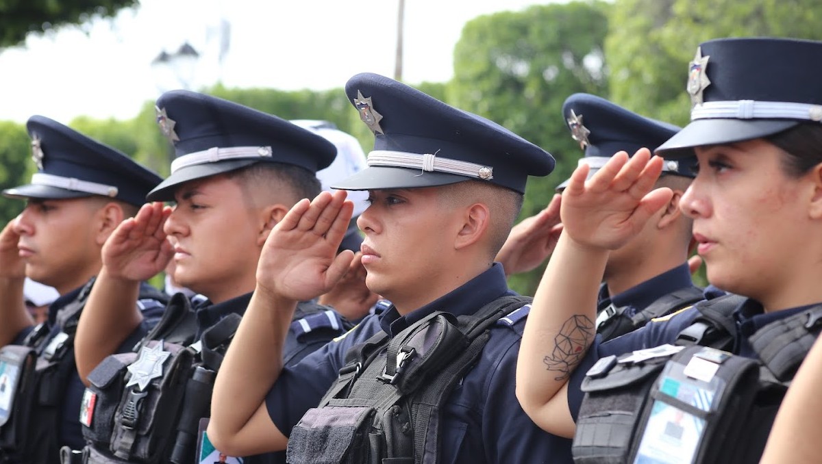 El Ayuntamiento de Celaya aprobó un aumento de hasta 38% en el salario de policías municipales. | Dany Béjar.