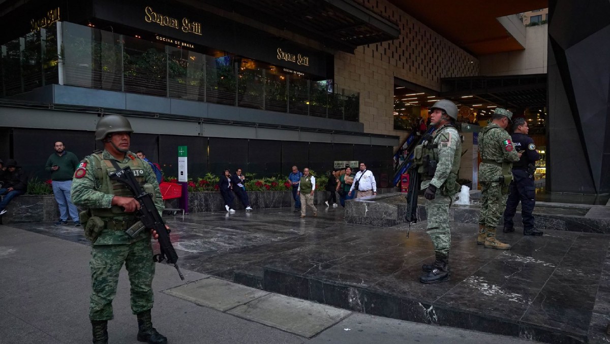 El Ejército Mexicano resguardó la escena del crimen en la plaza de la alcaldía Miguel Hidalgo | Cuartoscuro