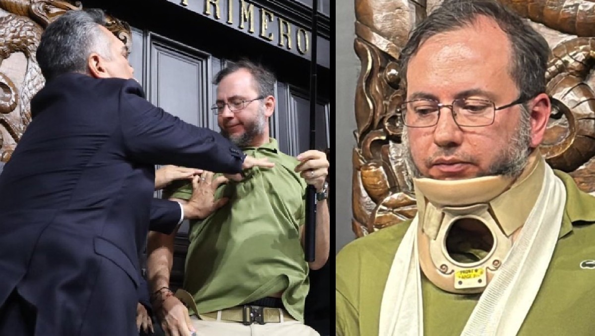 Él es Emiliano González, trabajador del Senado agredido a golpes | Especial