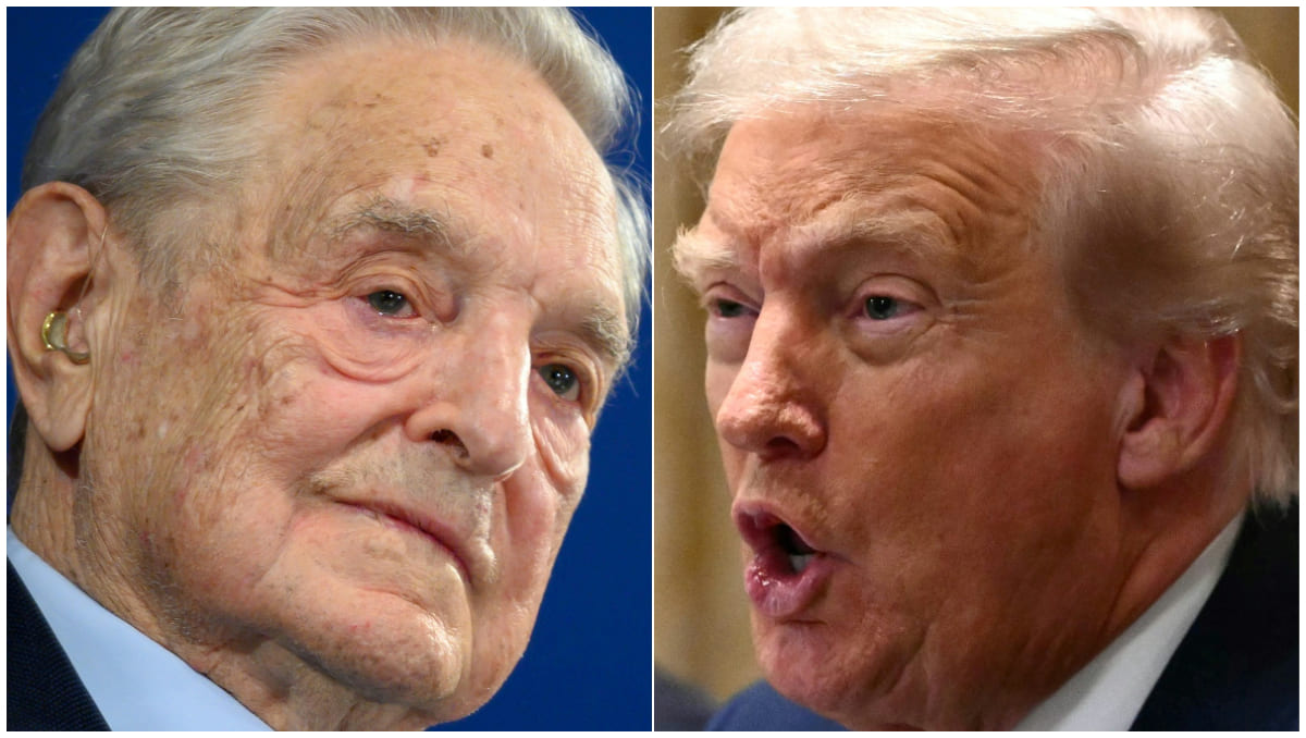 El presidente de EU señaló al filántropo de 95 años en su cuenta de Truth Social | AFP
