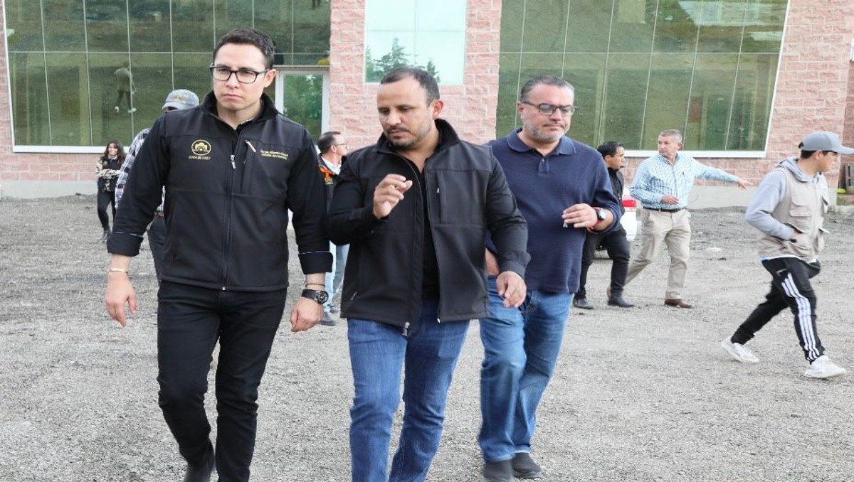 Recorrido por las instalaciones del Rastro Municipal. (Cortesía)