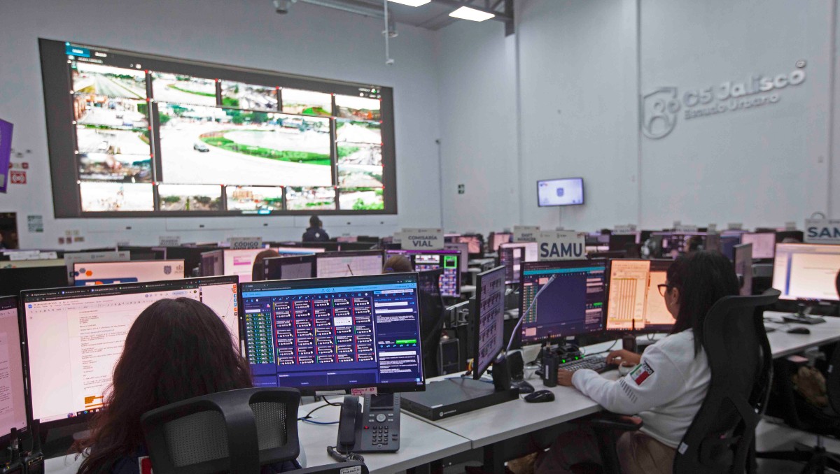 Sede actual de C5 Escudo Jalisco donde se monitorean cámaras de videovigilancia (Fernando Carranza)