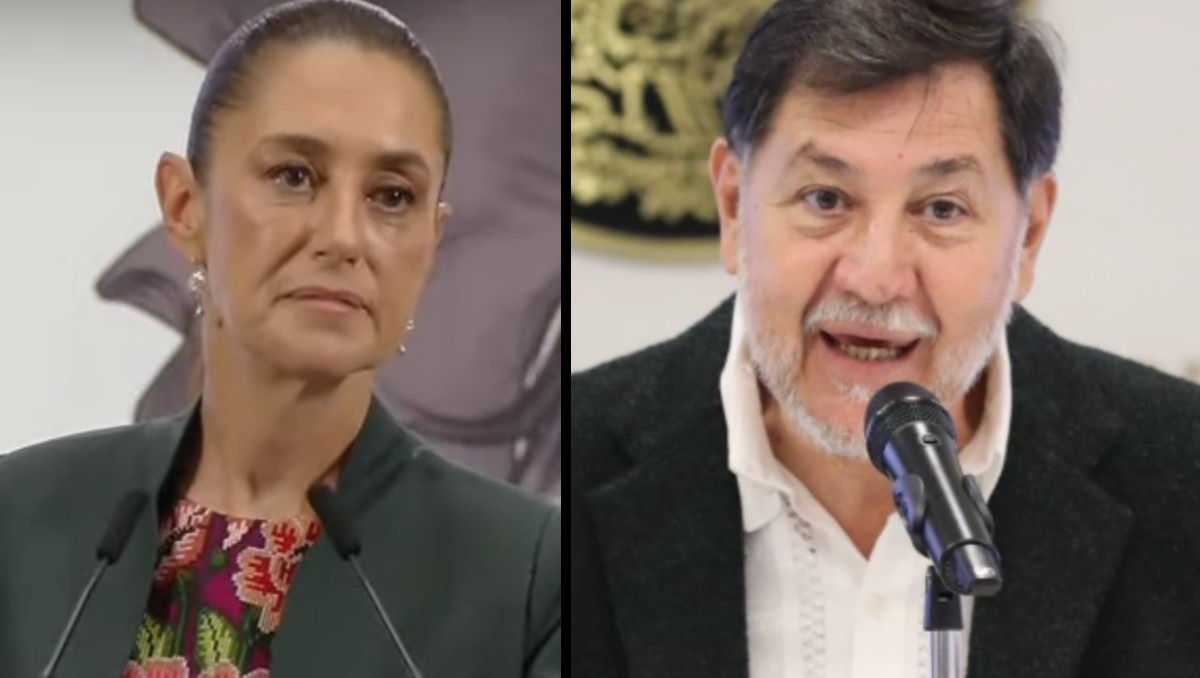 Sheinbaum se solidariza con Gerardo Fernández Noroña tras pelea con Alito Moreno | Especial