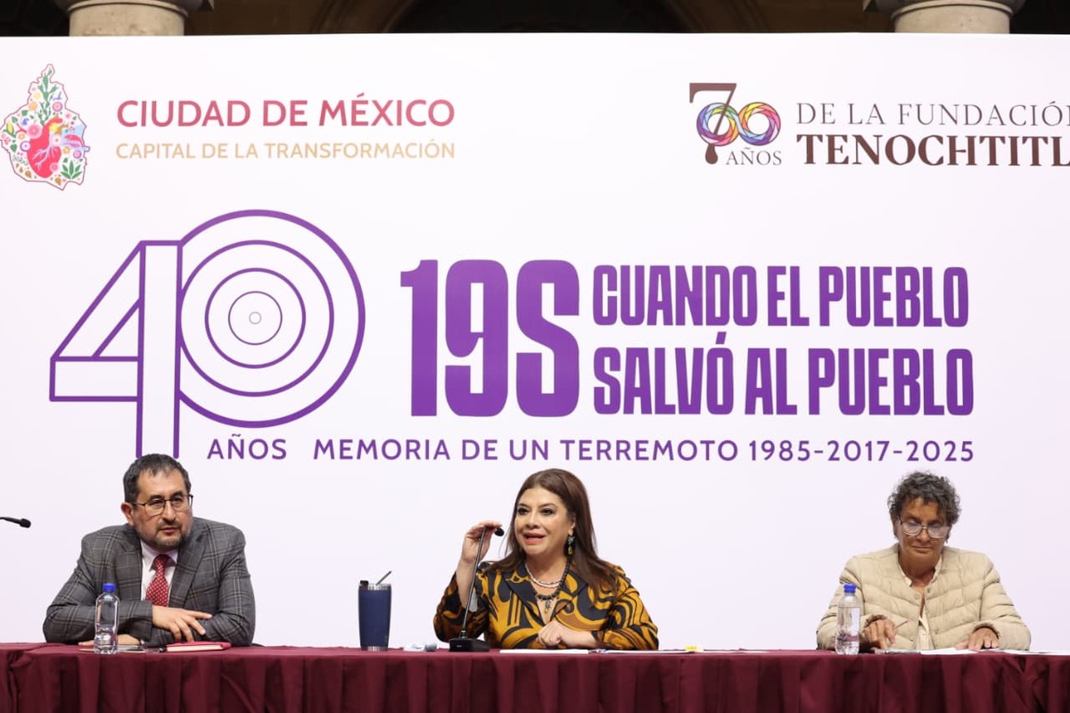 Clara Brugada informó que a partir del primero al 30 de septiembre se realizarán 14 actividades. | Azucena Rangel
