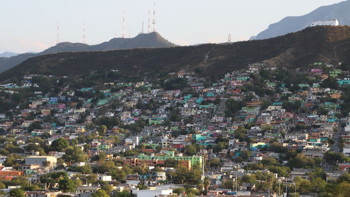 La colonia Independencia se caracteriza por estar en las faldas de un cerro en Monterrey. | Roberto Alanís