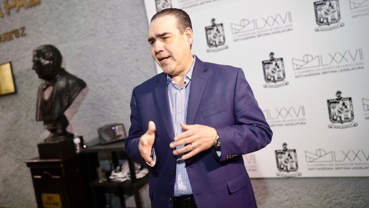 Heriberto Treviño, coordinador del PRI en Nuevo León. | Especial.