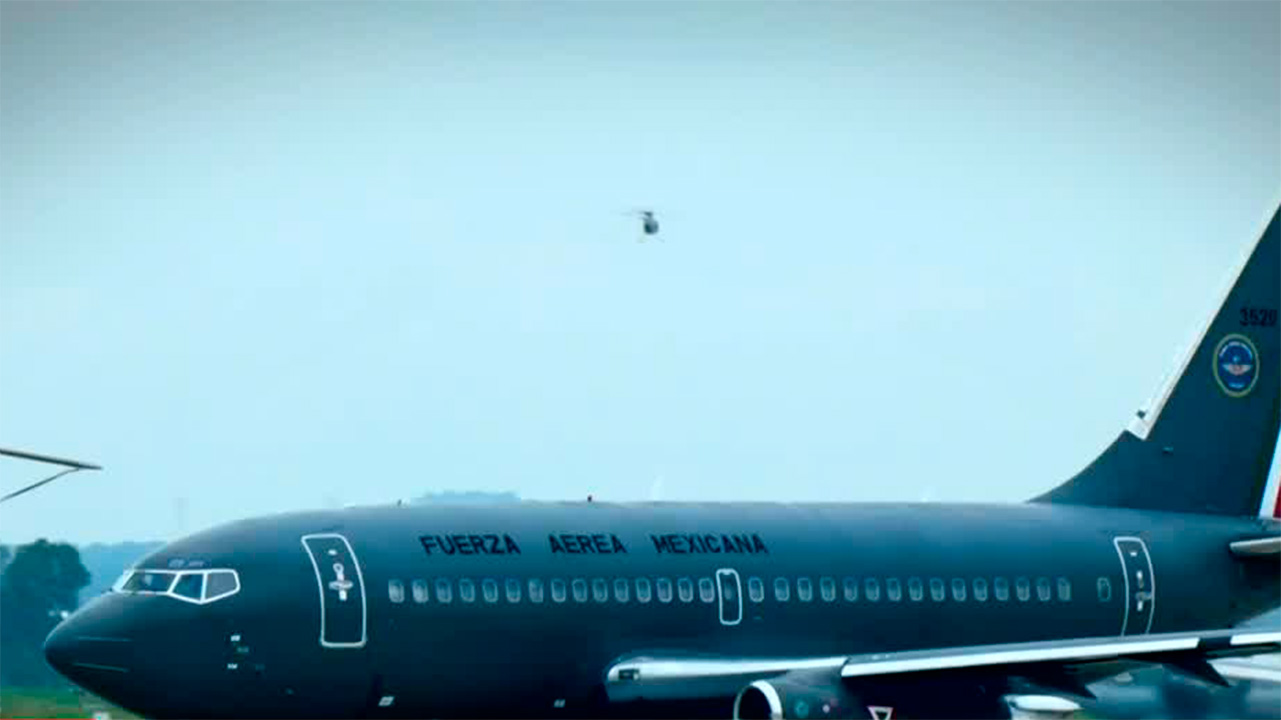 La Fuerza Aérea Mexicana se prepara para el desfile del 16 de septiembre
