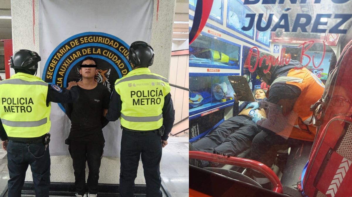 La oficial fue trasladada a un hospital para ser evaluada y descartar riesgos a su embarazo. | Especial