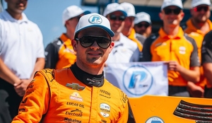 Pato O'Ward, piloto mexicano de Arrow McLaren en IndyCar, consiguió la pole position para la última carrera de la temporada