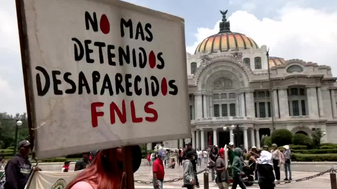 Así fue la marcha por el Día Internacional de Desaparición Forzada en CdMx