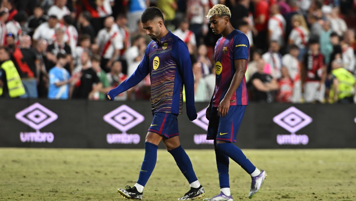 Barcelona sufre empate ante Rayo Vallecano en la jornada 2 de LaLiga (EFE)