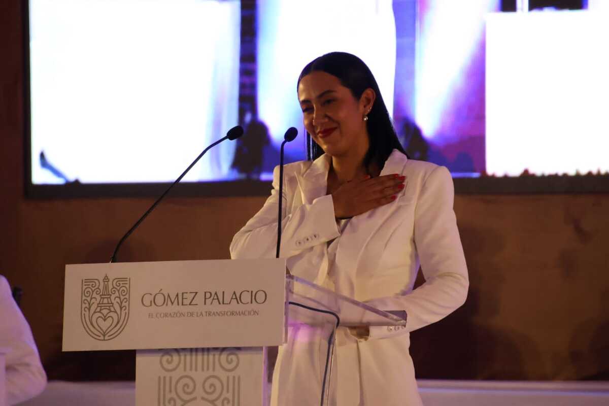 Betzabé Martínez nueva alcaldesa de Gómez Palacio. | Verónica Rivera