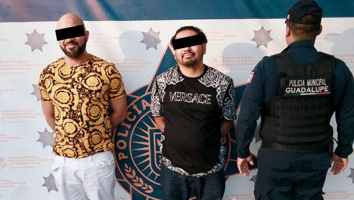 Los detenidos fueron identificados como Miguel, de 35 años, y Luis, de 42. Foto: Especial