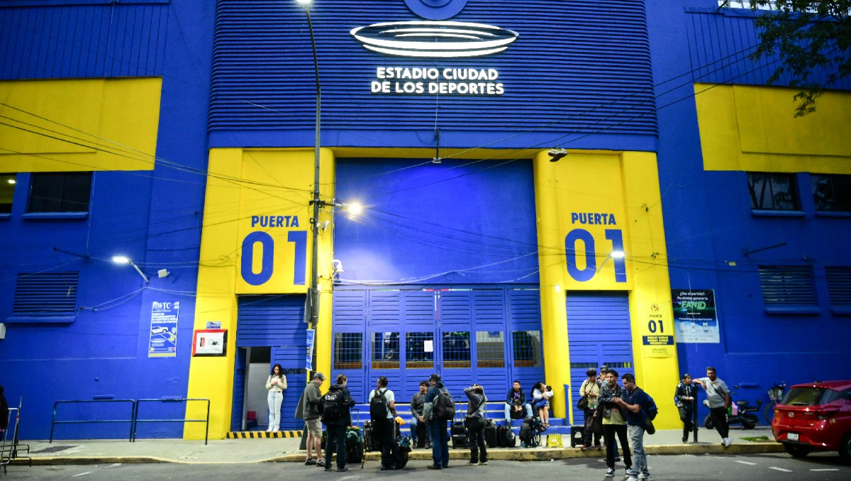 El Estadio Ciudad de los Deportes, sin público durante el partido América vs Pachuca (Imago7)