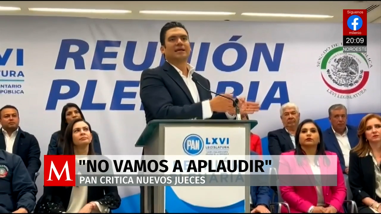 Jorge Romero asegura que el PAN no avalará el arranque del nuevo Poder Judicial de la Federación