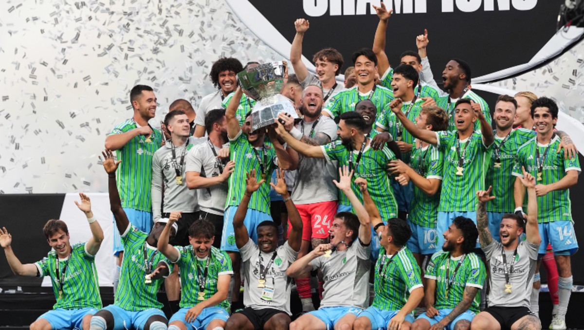 Seattle Sounders golea al Inter Miami y conquista la Leagues Cup (AP)
