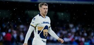 Aaron Ramsey se estrenó como goleador con Pumas, a quien le dio la victoria ante el Atlas en el Estadio Olímpico Universitario.