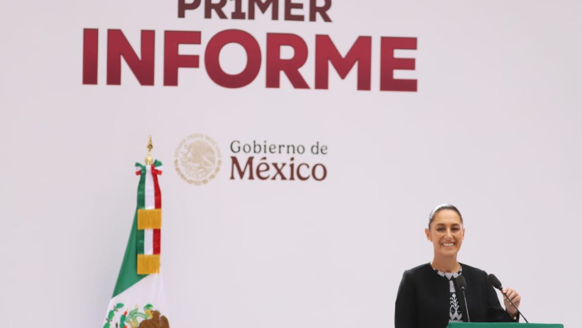 Claudia Sheinbaum encabeza su Primer Informe de Gobierno. (Octavio Hoyos)