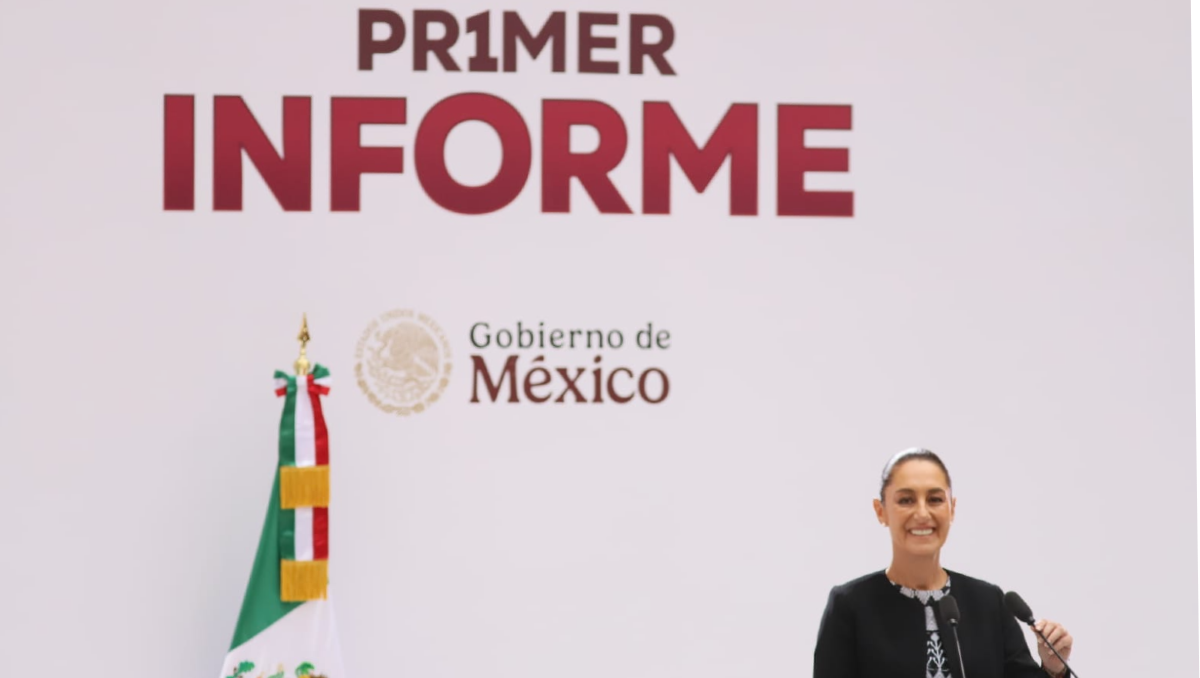 Claudia Sheinbaum rindió su primer Informe de Gobierno como presidenta. | Octavio Hoyos