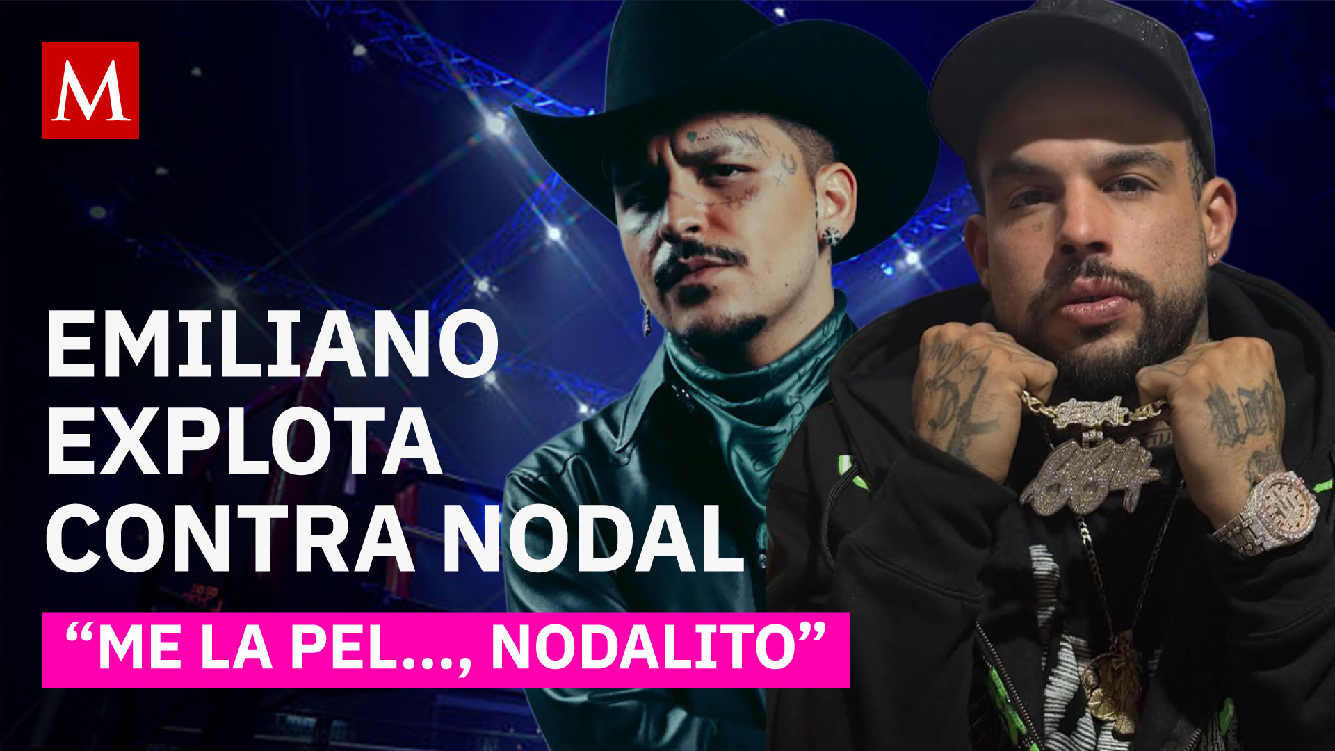 ¡Emiliano Aguilar contesta a través de sus redes a Nodal!