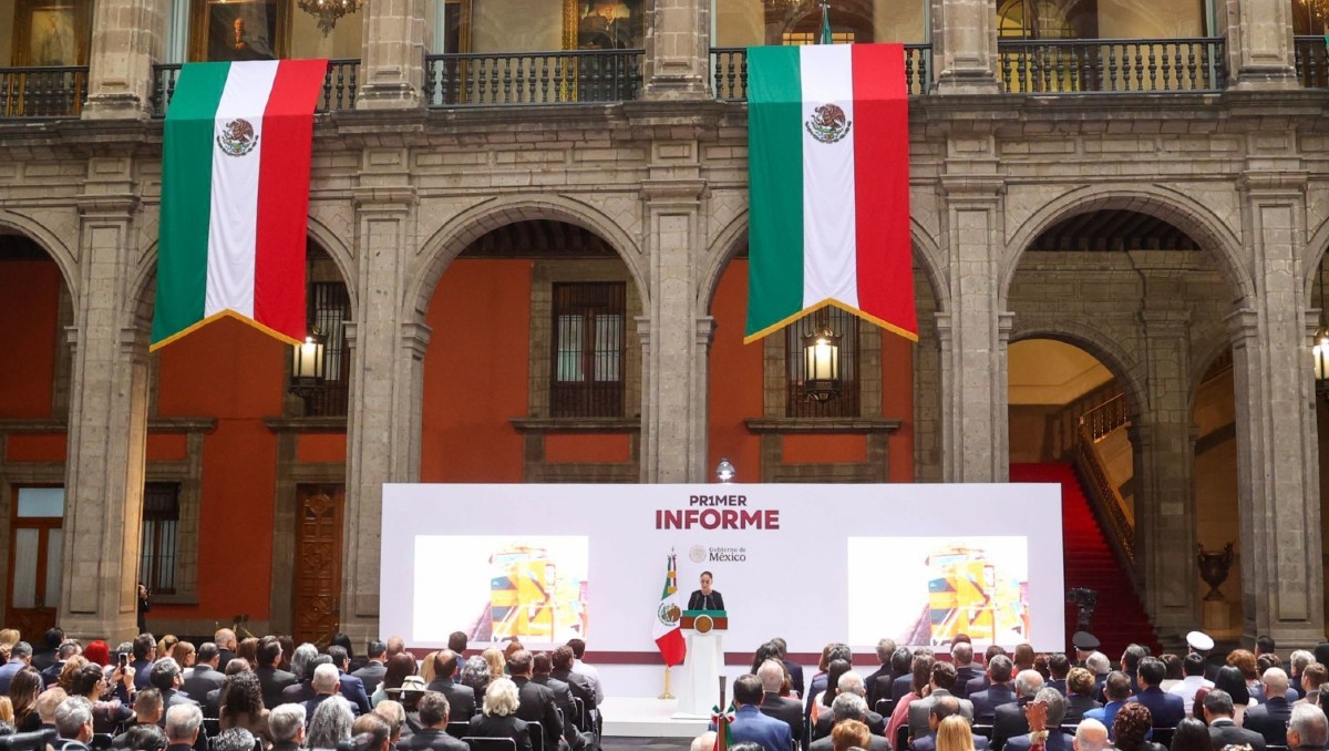 "La pobreza se redujo a 29.5%"; así lo destacó Sheinbaum en su Primer Informe de Gobierno