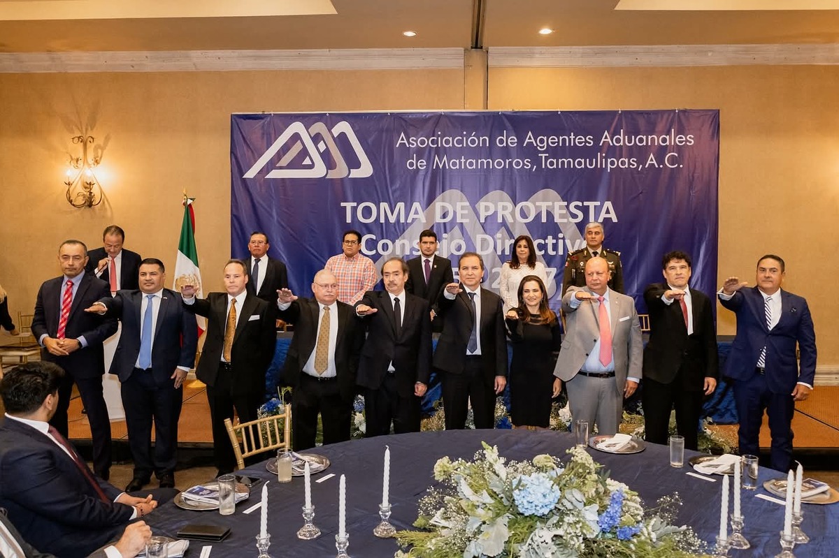 Toma de Protesta del Consejo Directivo de la Asociación de Agentes Aduanales de Matamoros