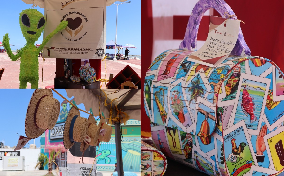 Artesanías tuvieron éxito en ventas.