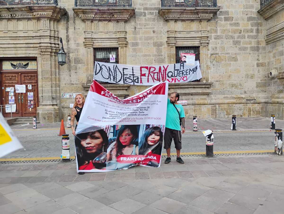 Buscan a Frany. (Gloria Reza)