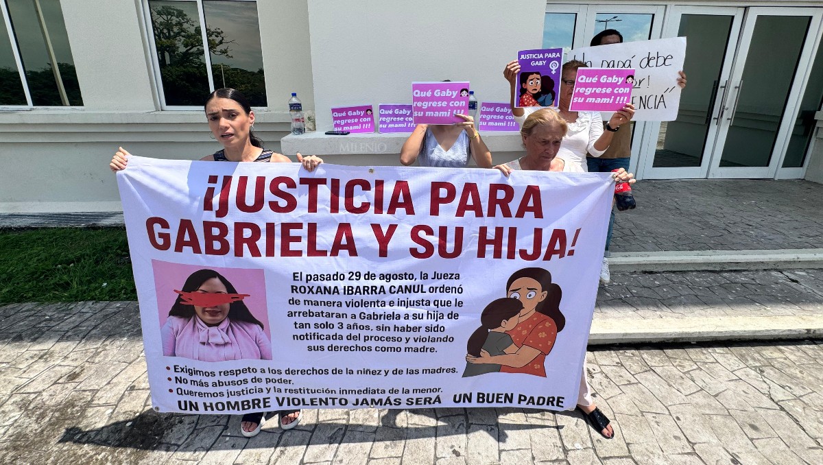 Caso Gabriela Salazar: manifestación en Ciudad Judicial de Altamira