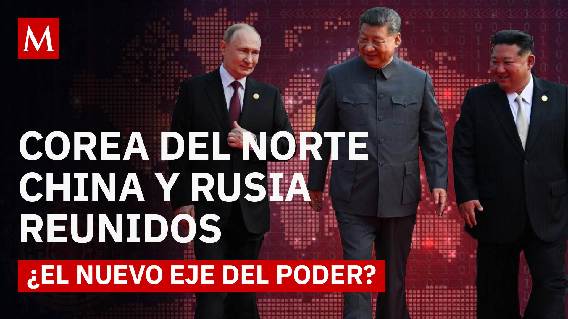 Desfile militar en Pekín: Kim, Putin y Xi muestran poder y unidad